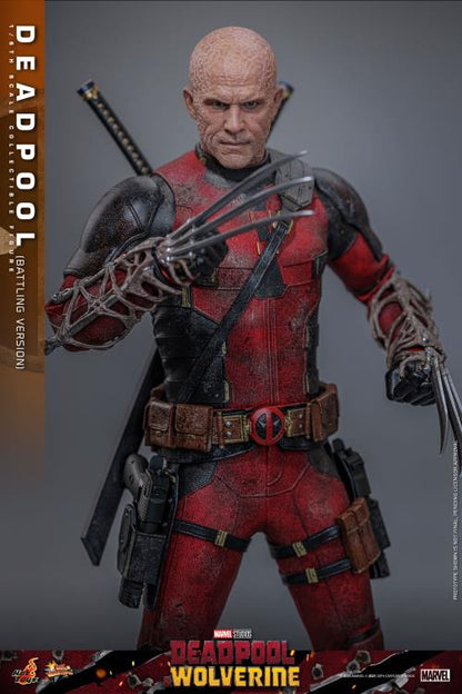 Deadpool & Wolverine MMS782 Deadpool (Battling Ver.) 1/6th Scale Collectible Figure
