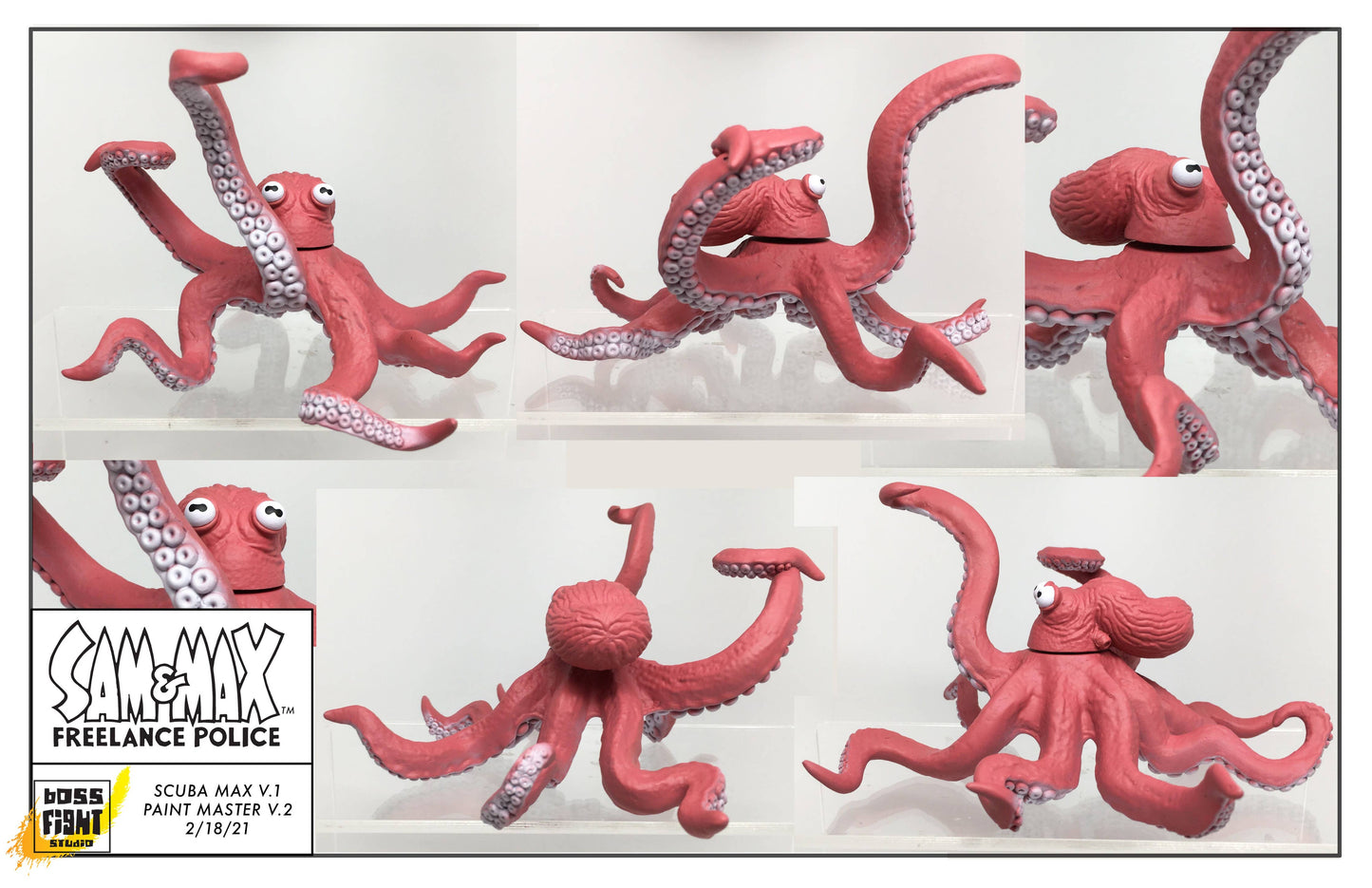 Sam & Max Series Action Figure  Scuba Max & Ratzo