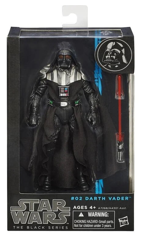 Star Wars Black Series 6 Inch Blue Box Action Figure - Darth Vader