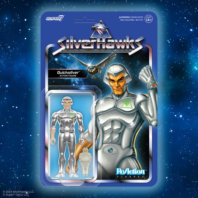 SilverHawks ReAction Quicksilver (Toy Ver.) Action Figure