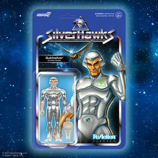 SilverHawks ReAction Quicksilver (Toy Ver.) Action Figure