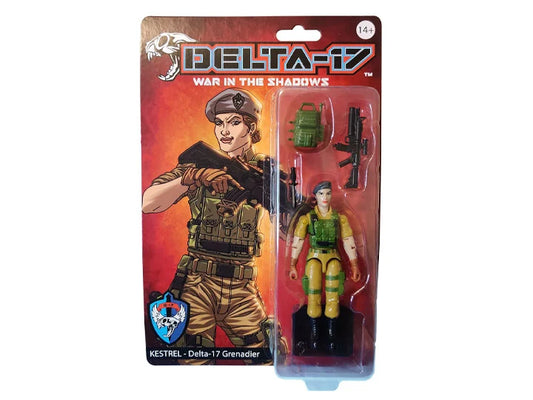 Delta-17: War in the Shadows Kestrel Action Figure