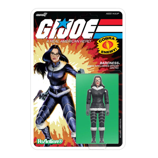G.I. Joe ReAction+ Baroness (Arctic) Action Figure (Movie)