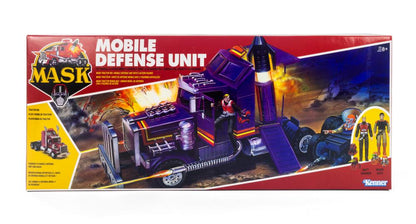 M.A.S.K. Mobile Defense Unit Vehicle with Matt Trakker & Bruce Sato Action Figures