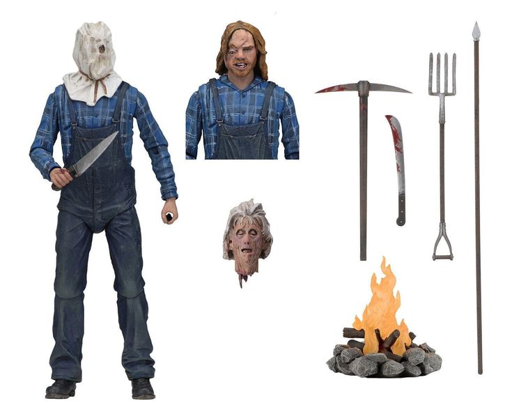 NECA FRIDAY THE 13tH - 7 ACTION FIGURE - ULTIMATE PART 2