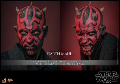 Star Wars: The Phantom Menace MMS749 Darth Maul With Sith Speeder 1/6th Scale Collectible Figure Set