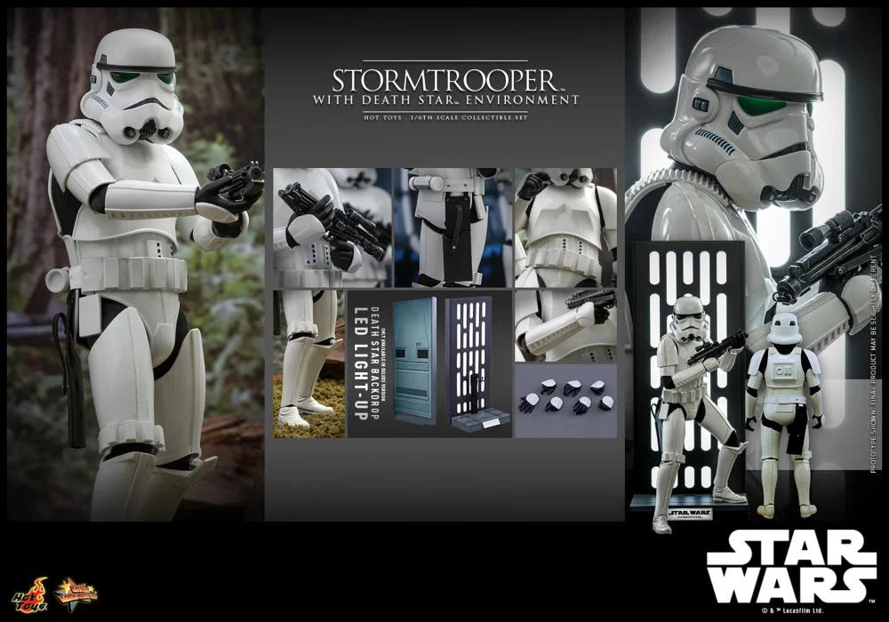 Star Wars MMS736 Stormtrooper with Death Star Environment 1/6th Scale Collectible Figure