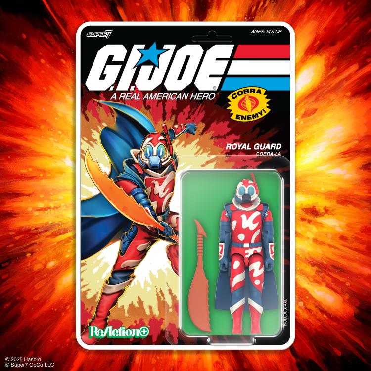G.I. Joe: The Movie ReAction+ Cobra-La Royal Guard Action Figure