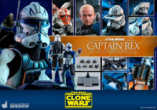 Hot Toys TMS018 Star Wars: The Clone Wars - Captain Rex