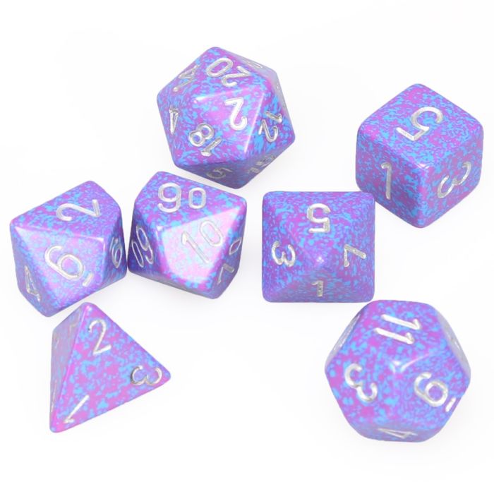 7-Set Cube Speckled Silver Tetra