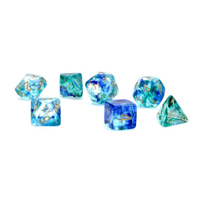7-Set Cube Luminary Nebula Oceanic with Gold