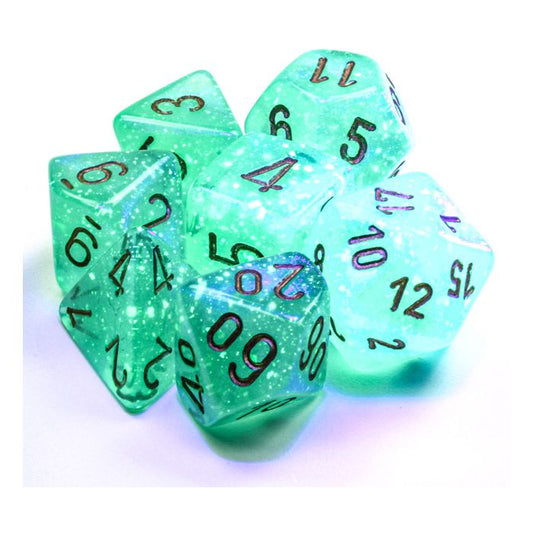 7-Set Cube Borealis Luminary Light Green with Gold