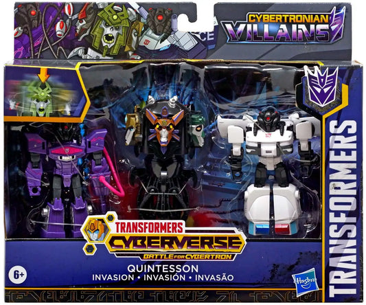 Transformers Cyberverse Battle for Cybertron Quintesson Invasion