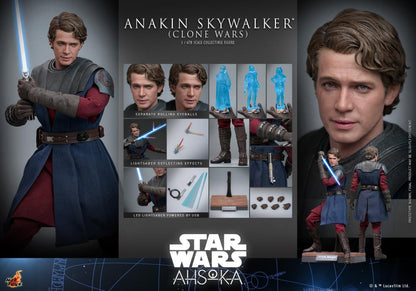 Star Wars: Ahsoka TMS Anakin Skywalker (Clone Wars Era) 1/6 Scale Collectible Figure