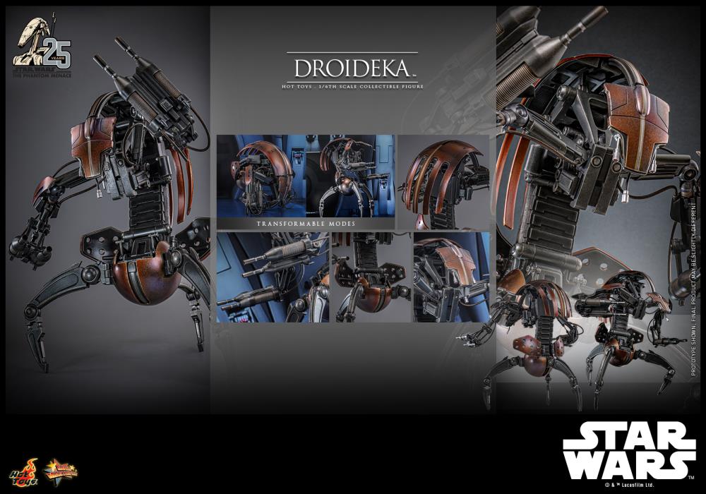 Star Wars: The Phantom Menace MMS755 Droideka 1/6th Scale Collectible Figure