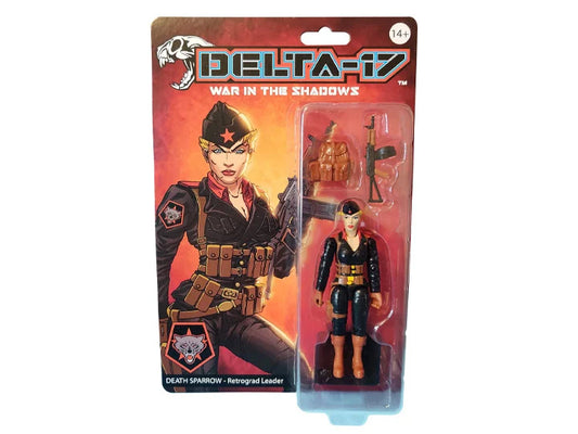 Delta-17: War in the Shadows Retrograd Death Sparrow Action Figure