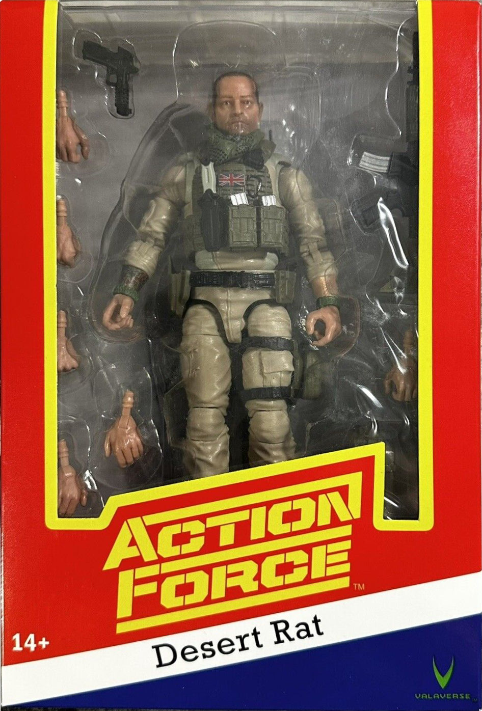 Valaverse Action Force Desert Rat
