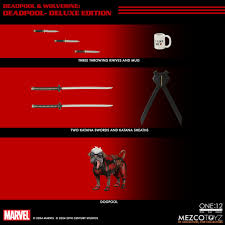 Mezco - Deadpool & Wolverine - One:12 Collective - Deadpool: Deluxe Edition Action Figure