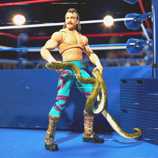 WWE Mattel Ultimate Edition Coliseum Collection Jake The Snake Roberts