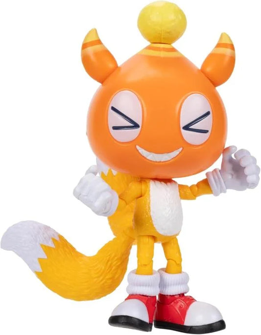 Sonic The Hedgehog 3 Movie  Tails Action Figure [with Chaos Hat]