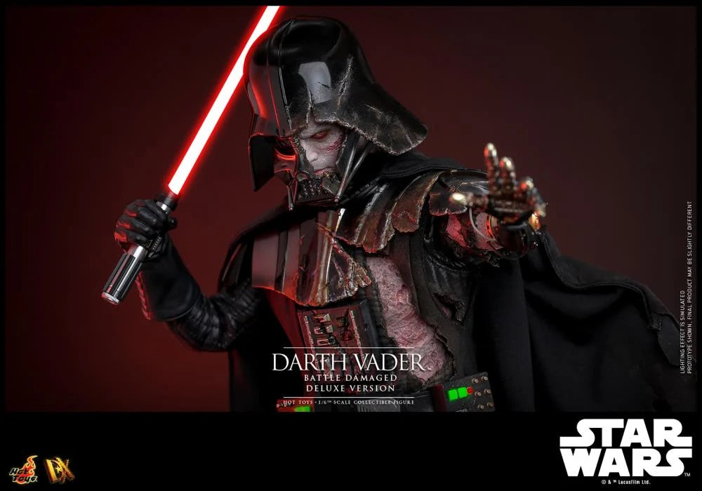 Star Wars DX45B Darth Vader (Battle Damaged) Deluxe 1/6th Scale Collectible Figure