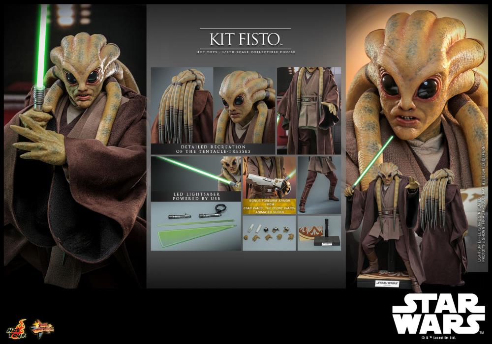 Star Wars: Revenge of the Sith MMS751 Kit Fisto 1/6th Scale Collectible Figure