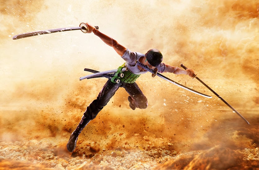 S.H.Figuarts Roronoa Zoro Figure -Romance Dawn One Piece
