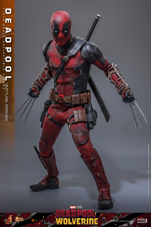 Deadpool & Wolverine MMS782 Deadpool (Battling Ver.) 1/6th Scale Collectible Figure