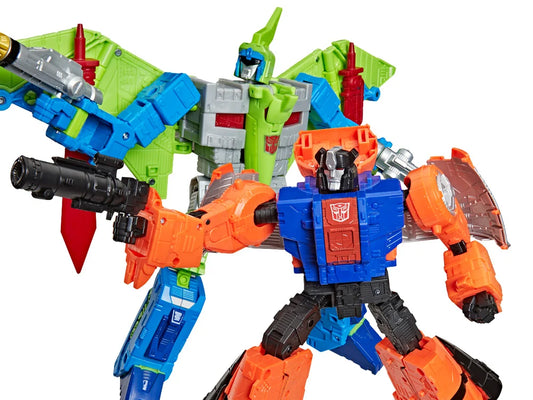 Transformers: Age of the Primes Generations Selects Leader Class G2 Dinobot Swoop & G2 Dinobot Sludge Action Figure Two-Pack