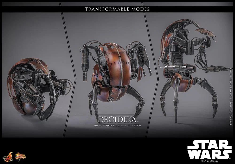Star Wars: The Phantom Menace MMS755 Droideka 1/6th Scale Collectible Figure