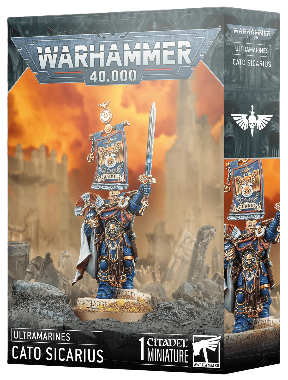 SPACE MARINES : Ultramarines - Cato Sicarius