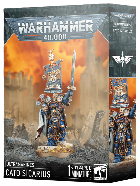 SPACE MARINES : Ultramarines - Cato Sicarius