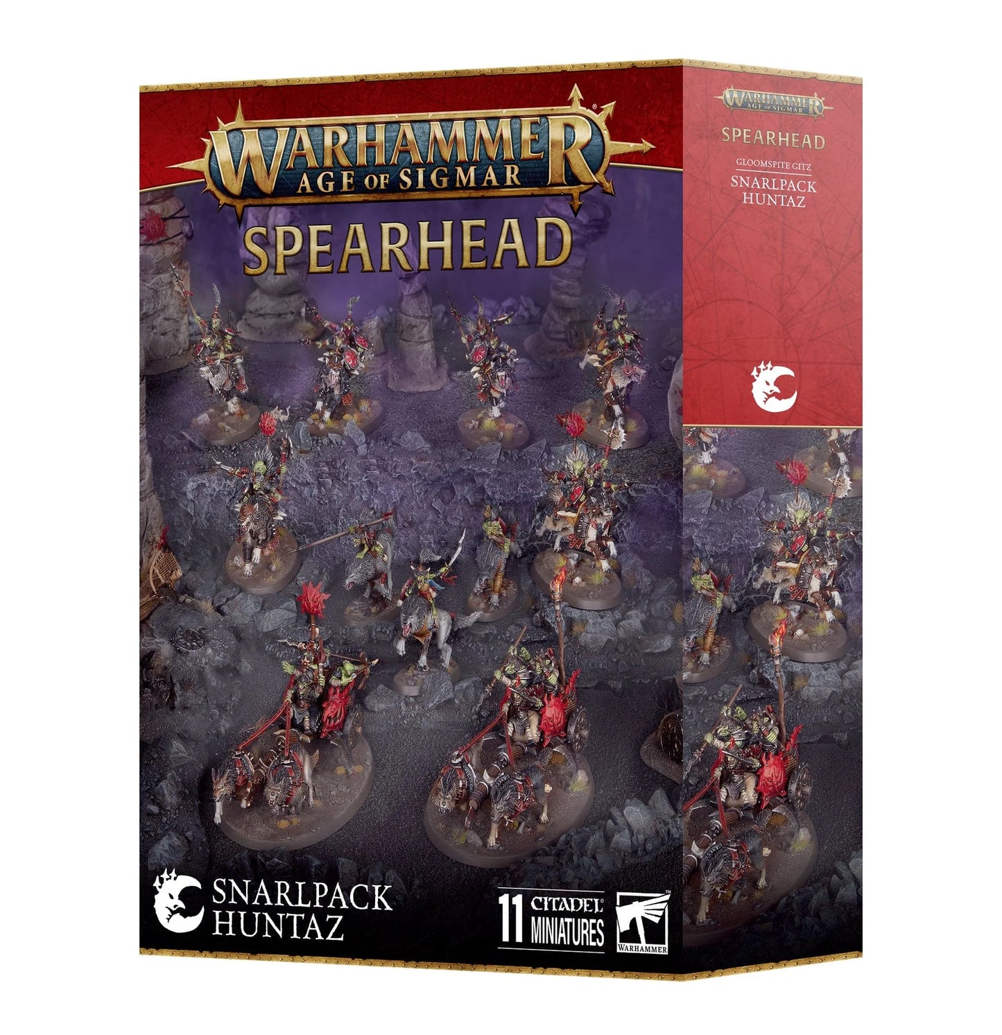 Warhammer Age of Sigmar - Spearhead: Snarlpack Huntaz