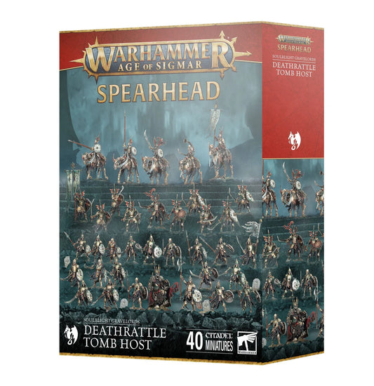 Warhammer Age of Sigmar Spearhead: Soulblight Gravelords - Deathrattle Tomb Host