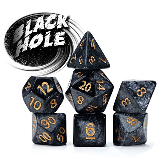 7-Set Cube Mercurial Dice: Black Hole