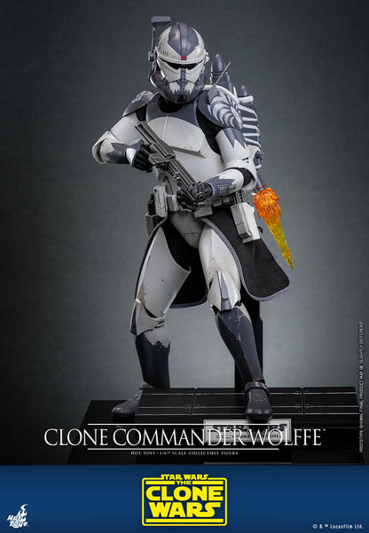 Clone Commander Wolffe™ Sixth Scale Figure - Star Wars: The Clone Wars™ - Television Masterpiece Series (Hot Toys)