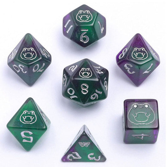 7-set Wyrmforged: Bog Frog Silver