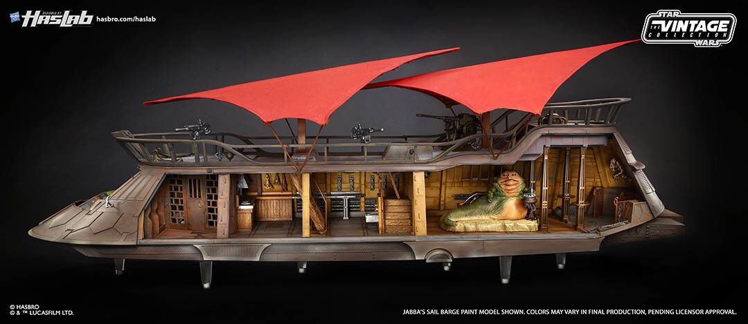 Star Wars Haslab Jabba's Sail Barge Khetanna