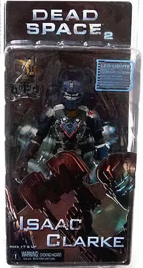 NECA Dead Space 2 ISAAC CLARKE LED Lights Player Select Action Figure