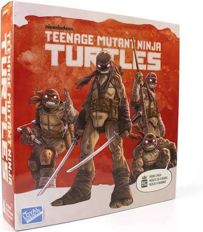 Teenage Mutant Ninja Turtles TMNT BST AXN IDW Michelangelo, Raphael, Donatello & Leonardo Action Figure 4-Pack [Zombies]