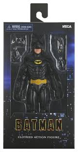 NECA BATMAN 1989 CLOTHED ACTION FIGURE 8" MICHAEL KEATON