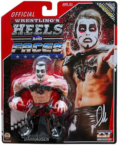 Wrestling's Heels & Faces Danhausen Action Figure [with Cape]