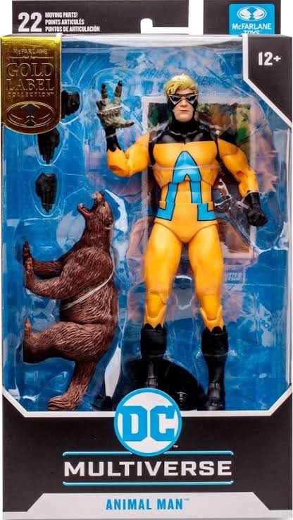 McFarlane DC Multiverse Animal Man Gold Label Target Exclusive