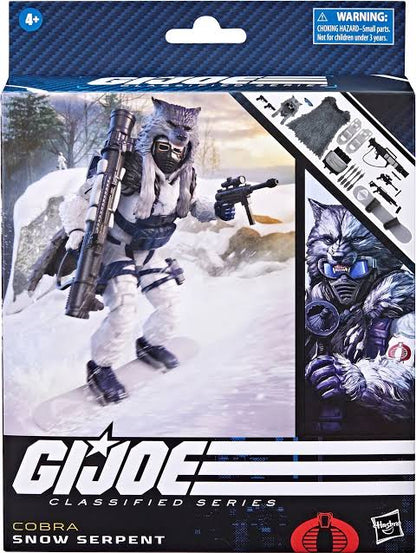 Hasbro G.I. Joe Classified Deluxe #93 Cobra Snow Serpent 6"