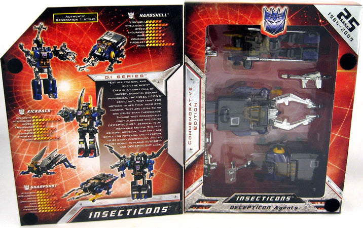 Transformers Universe Commemorative Insecticons 3-Pack Exlcusive