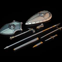 Necronominus Knights of Eathyron Weapons Pack