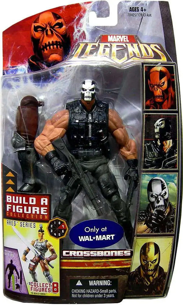 Marvel Legends Ares Build a Figure Crossbones Exclusive Action Figure