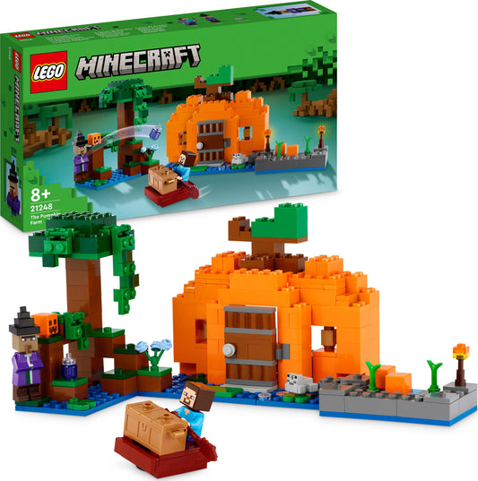 LEGO Minecraft The Pumpkin Farm Building Set
