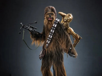 Star Wars: The Empire Strikes Back MMS766 Chewbacca with Disassmbled C-3PO 1/6th Scale Collectible Figure