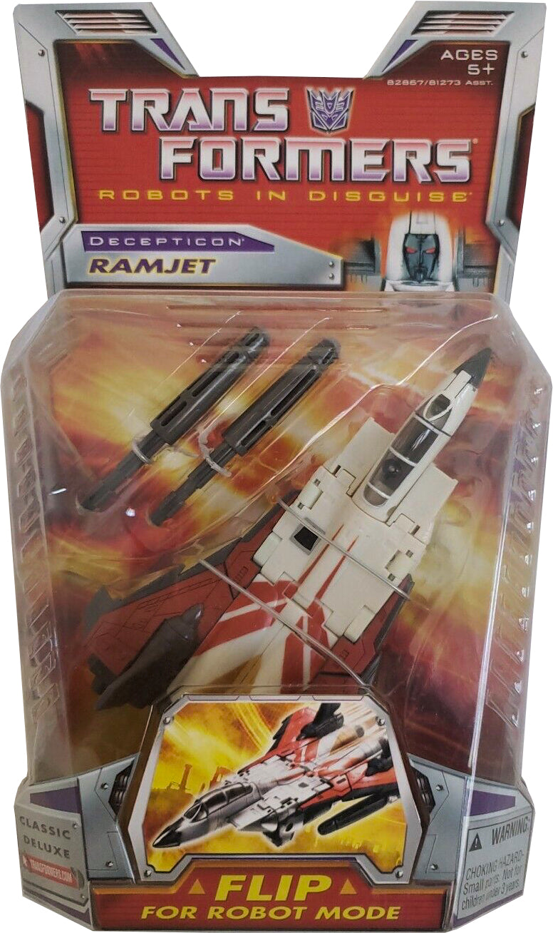 Transformers Deluxe Classic Decepticon  Ramjet Hasbro